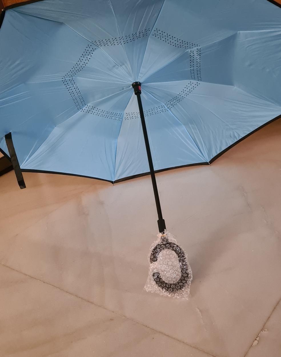 Double Layer Inverted Reversible Umbrella (Multicolor) - REYNIXX