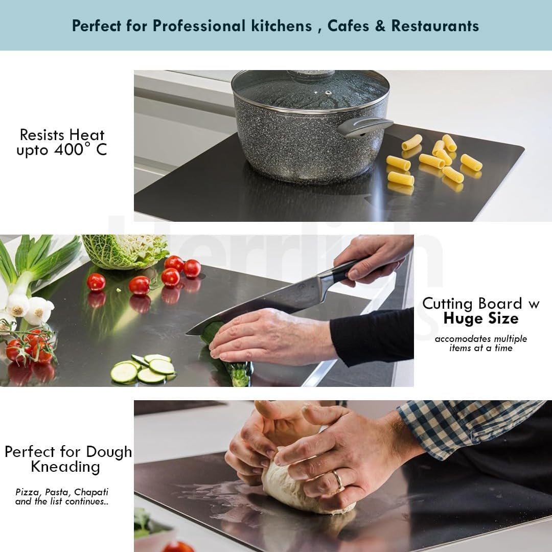 Premium Stainless Steel Chopping Board | MultiFunctional Steel Board