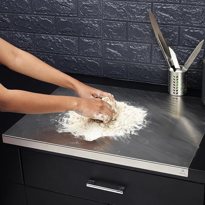 Premium Stainless Steel Chopping Board | MultiFunctional Steel Board