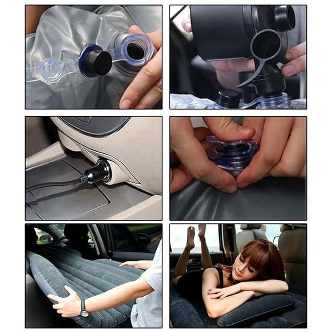 Car Travel Bed Mattress with 2 Air Pillows - REYNIXX