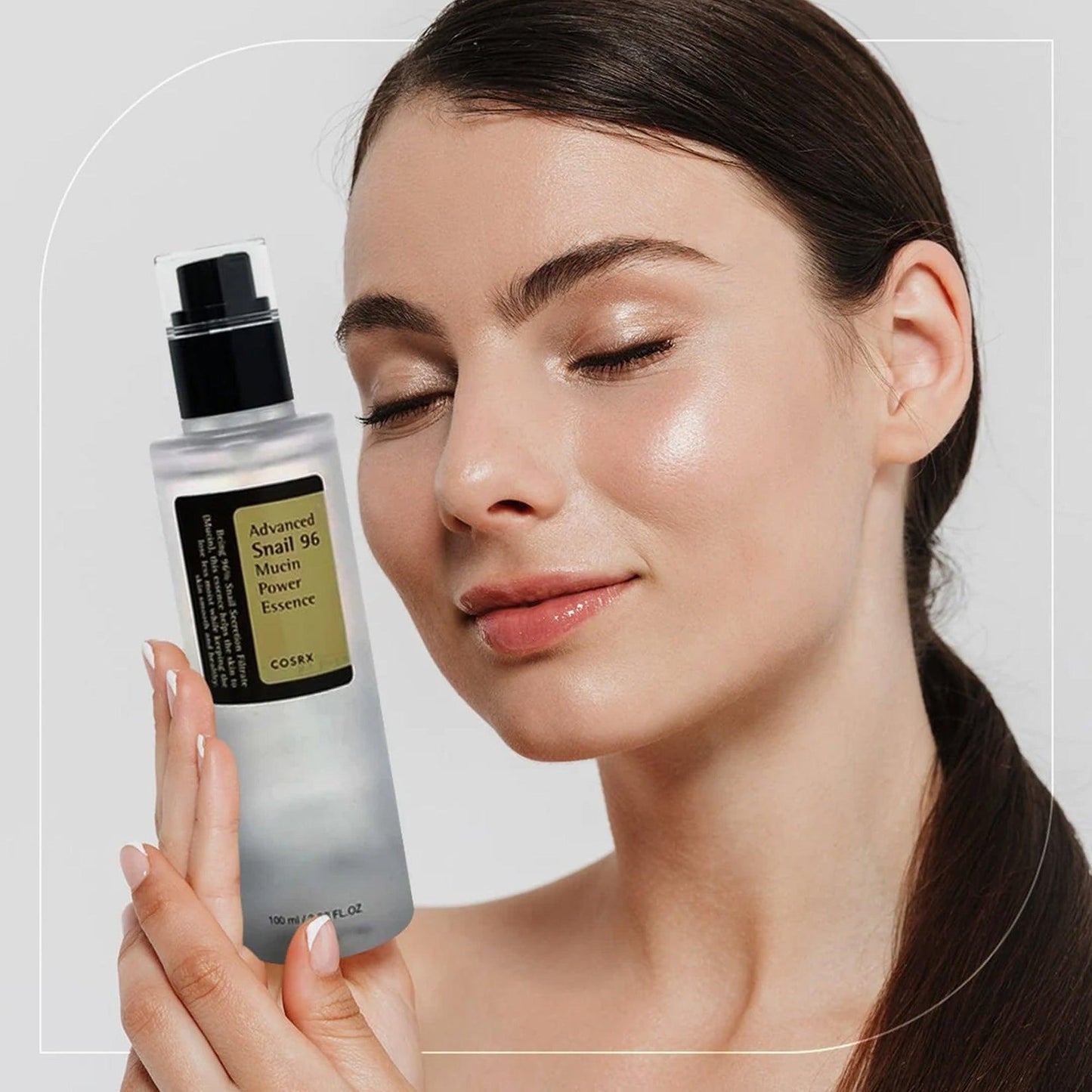 Snail 96 Mucin Power Essence, Advanced Korean Skin Care Serum – Brightens, Repairs, Fades Dark Spots, Deep Hydration, Suitable for All Skin Types – 100ml