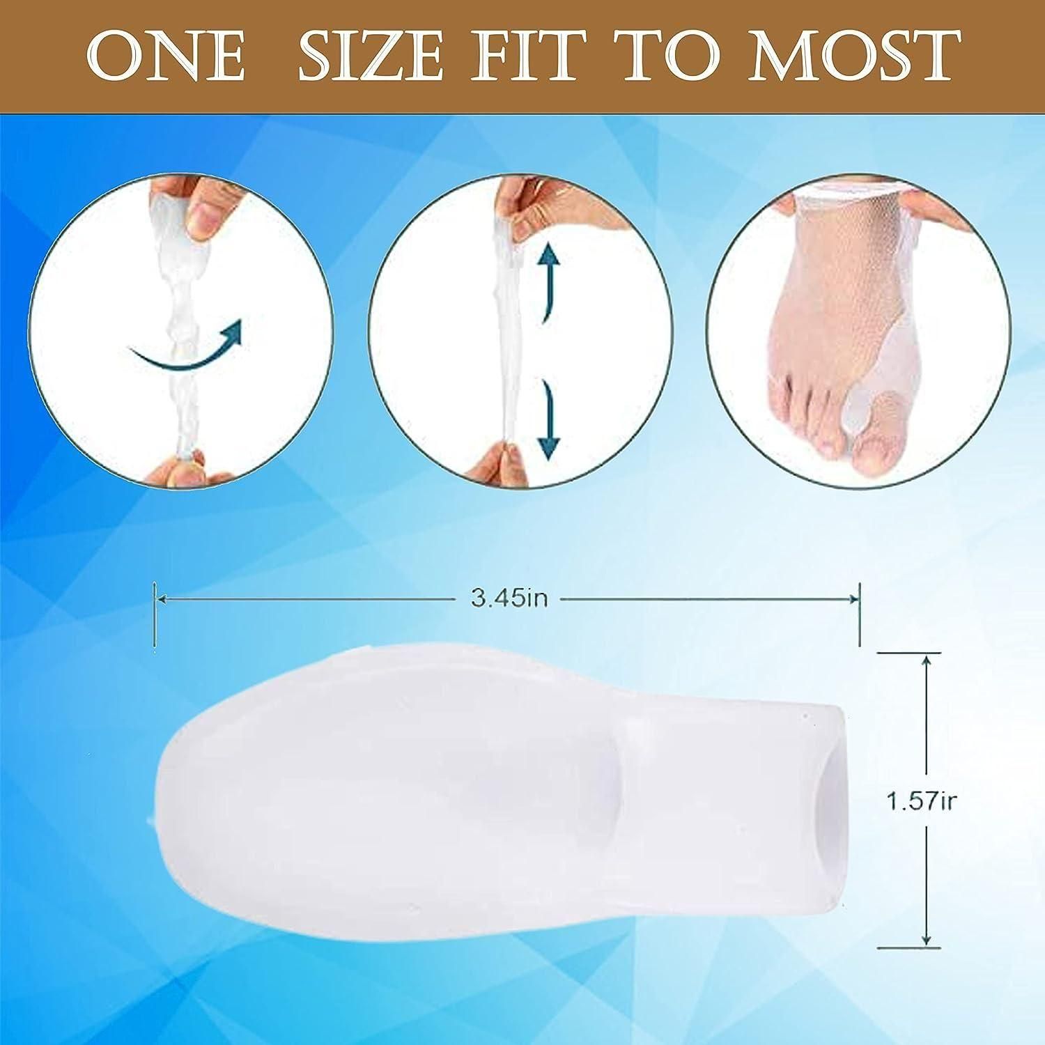 Silicone Toe Separator For Adults Bunion Corrector Splint Kit For Toe k60che-gk