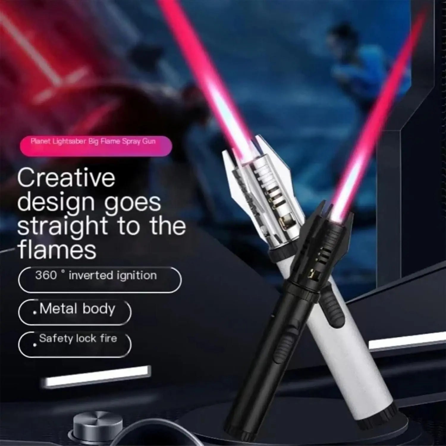 Metal Lightsaber Lighter - REYNIXX