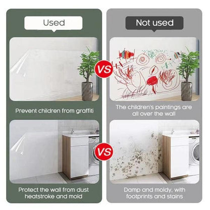 Self- Adhesive Transparent Electrostatic Wall Protection Film Buy 1 Get 1 Free k60che-gk
