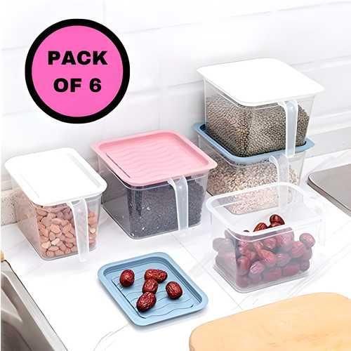 Unbreakable kitchen storage  Basket: Pack of 6 k60che-gk