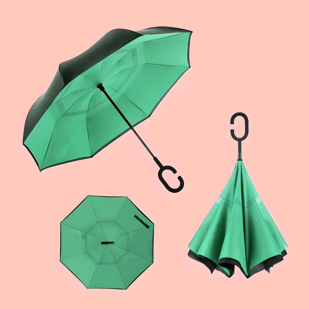 Double Layer Inverted Reversible Umbrella (Multicolor) - REYNIXX