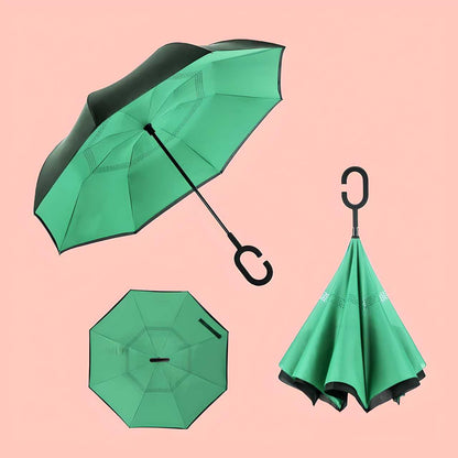 Double Layer Inverted Reversible Umbrella (Multicolor) - REYNIXX