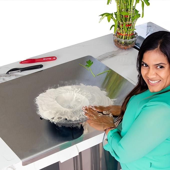 Premium Stainless Steel Chopping Board | MultiFunctional Steel Board