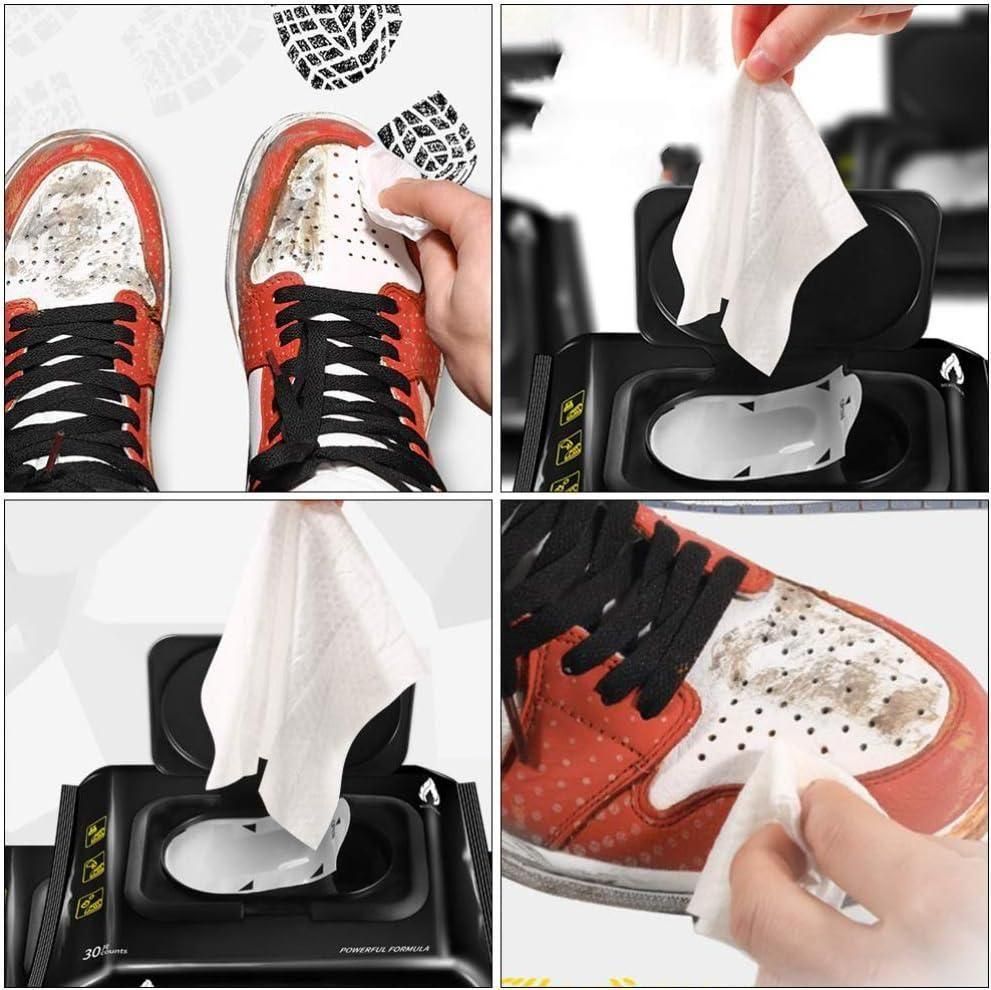 Natural Sneaker & Shoe Cleaner Wipes - 1 Packs of 80 - REYNIXX