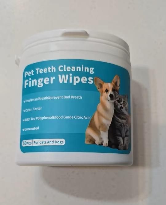 Disposable Dental Finger Wipes For Pets - REYNIXX