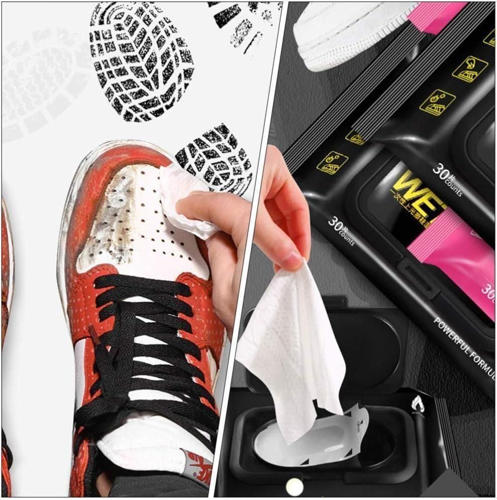 Natural Sneaker & Shoe Cleaner Wipes - 1 Packs of 80 - REYNIXX