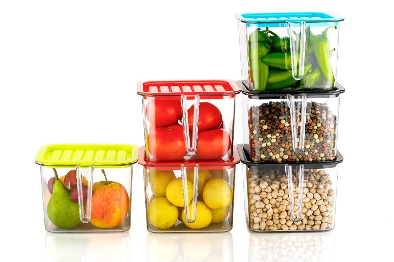 Unbreakable kitchen storage  Basket: Pack of 6 k60che-gk