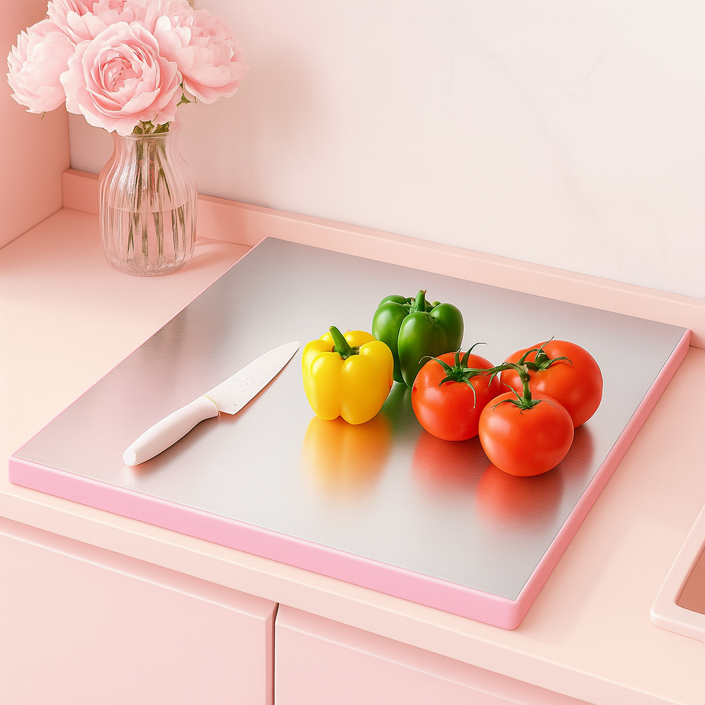 Premium Stainless Steel Chopping Board | MultiFunctional Steel Board