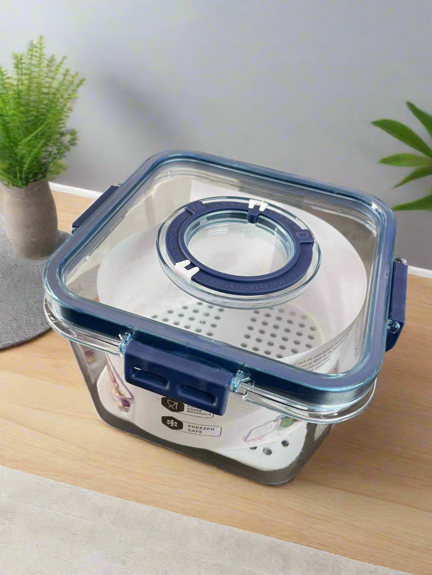 Time Tracking | Air Tight Food Storage Container | Set Date & Month | REYNIXX