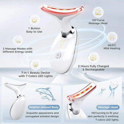 Skin Lift Device | 7-in-1 EMS LED Face Sculptor k60che-gk