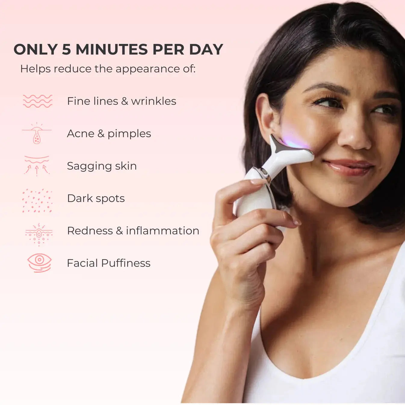Skin Lift Device | 7-in-1 EMS LED Face Sculptor k60che-gk