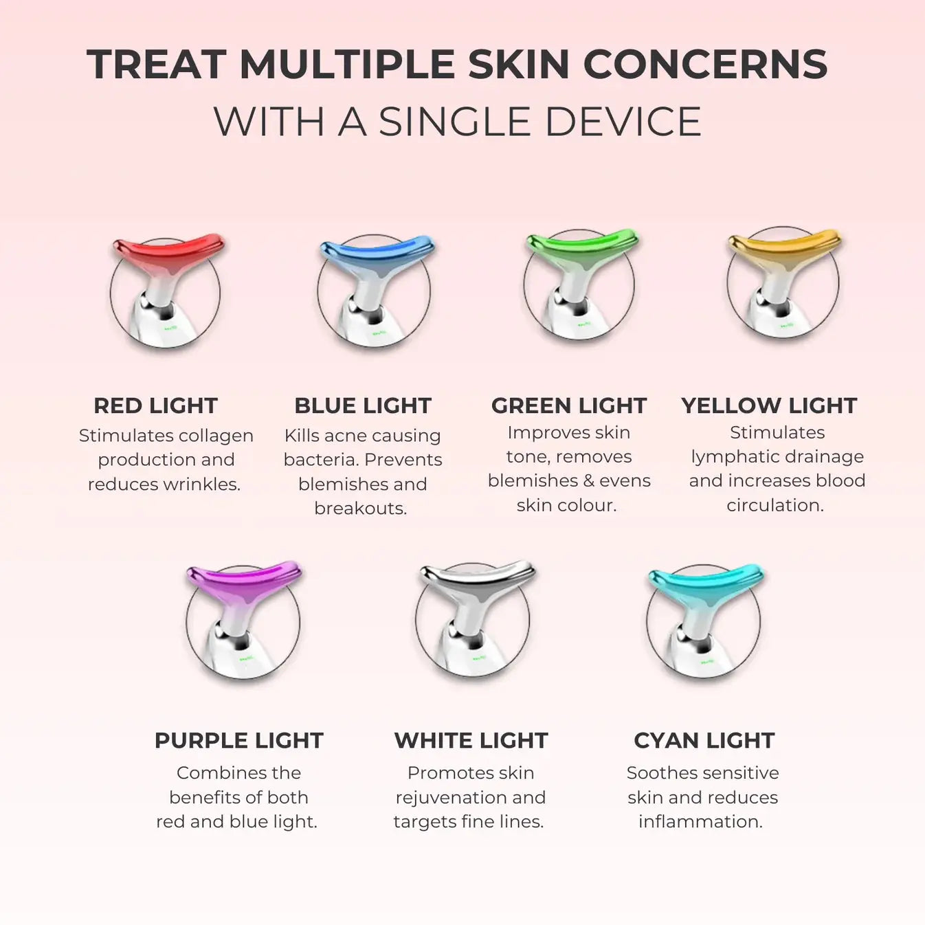 Skin Lift Device | 7-in-1 EMS LED Face Sculptor k60che-gk