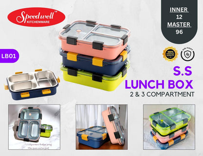 Stainless Steel Bento Lunch Box REYNIXX