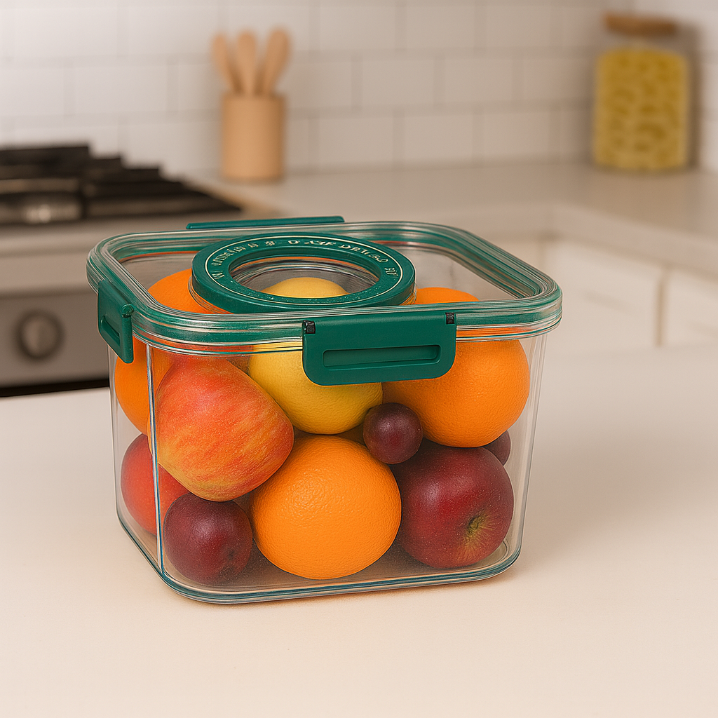 Time Tracking | Air Tight Food Storage Container | Set Date & Month | REYNIXX