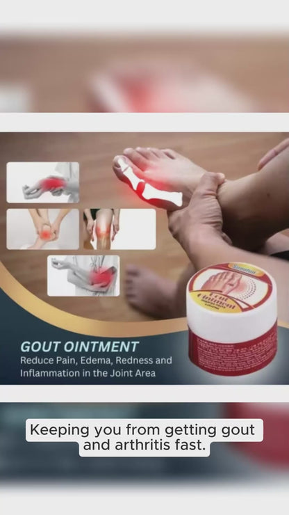 🔥 NEW GOUT OINTMENT MASSAGE CREAM – Instant Relief You Can Carry Anywhere!