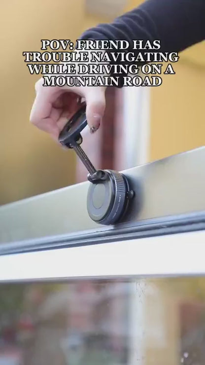 Vacuum Suction Magnetic Mobile Holder | Pro Max Grade Quality